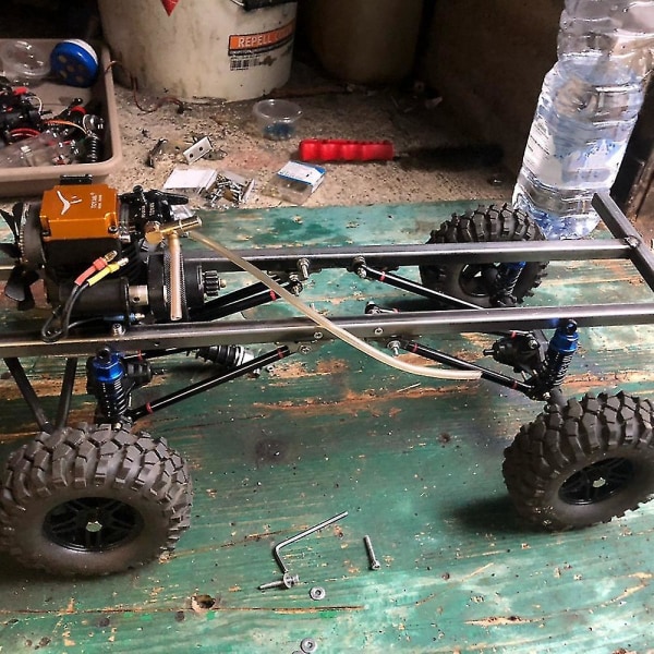 8 kpl/erä Metalli Linkki Tanko Vetoakseli Sarja 313mm Akseliväli 1/10 Rc Crawler Auto Axial Scx10 Päivitys P