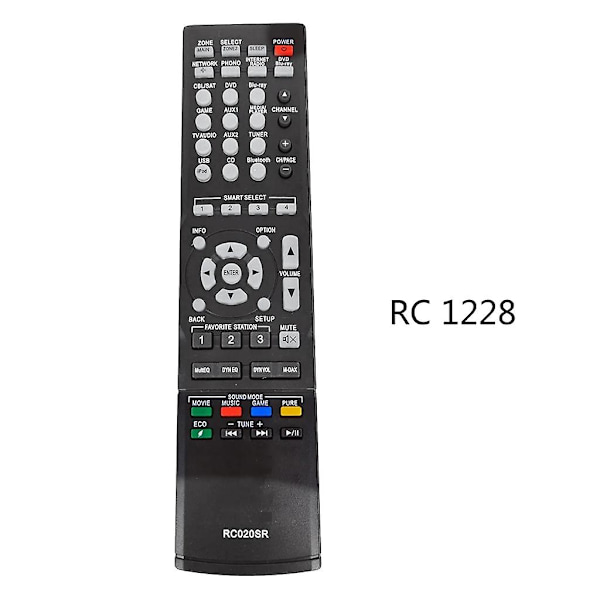 Fjernkontroll erstatning for Marantz Av Surround Receiver Hjemmekino System Rc020sr Nr1504 Rc018sr Nr1403 Nr1501