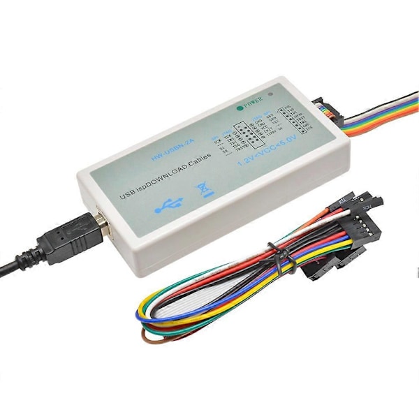 USB Downloader JTAG ISP Programmer Download Kabel Programmer ISP Download Kabel med USB Kabel Jump