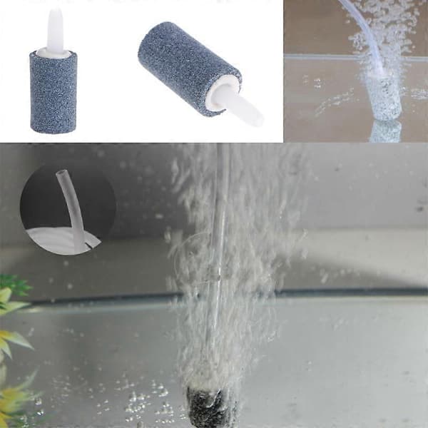 367A 157 tommer Luftsten Boble Cylinder Genanvendelig Diffuser til Akvariefisk til Tank Dam Hydroponics Pumpe Luftsten
