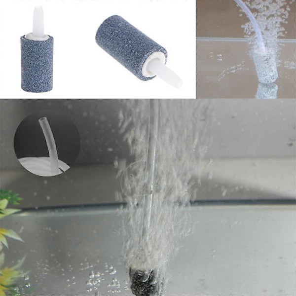 367A 399 cm Luftsten Bubbelcylinder Återanvändbar Diffusor för Akvariefisk för Tank Damm Hydroponics Pump Luftstenar