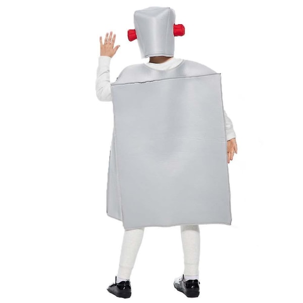 Robot Cosplay kostymesett for barn Festival temafest iført halloween sceneopptreden klær