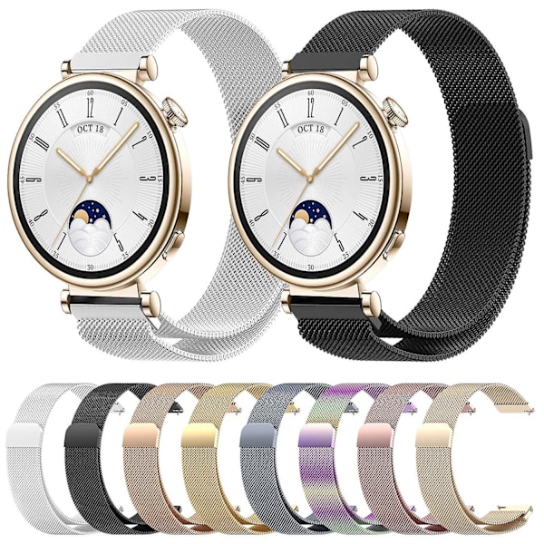 Milan Magnetiskt Armband för Huawei Watch GT4 41mm
