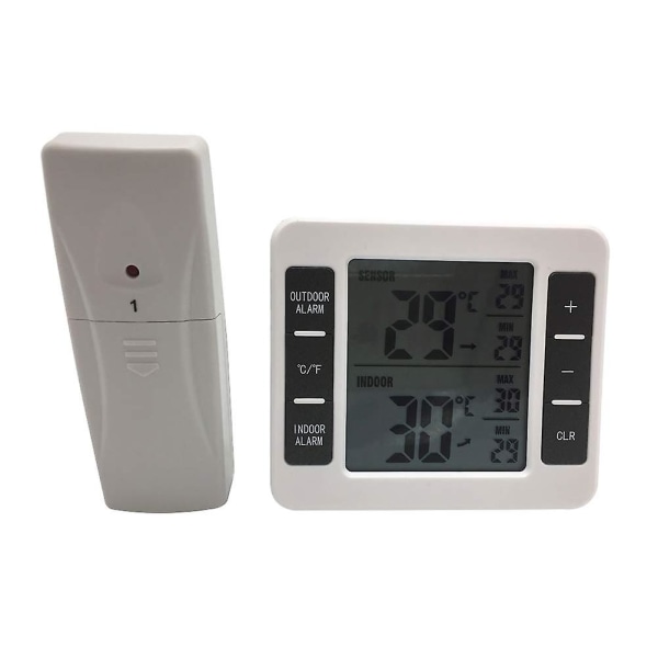 Termometer Kjøleskap Innendørs termometer Innendørs Utendørs termometer Trådløst termometer Hjemmetermometer
