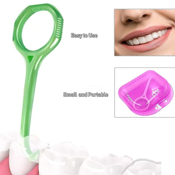 Aligner Remover Tool, 4 st Clear Aligner Removal Tool för osynliga löstagbara tandställningar, Oral Care Disassembly Accessories - 4 färger