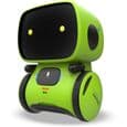 Intelligent robot for children touch control - voice control - interactive toy - green