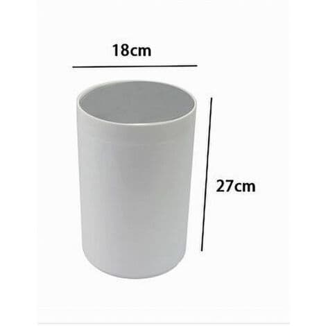 Vit Avfallshink Badrumsmöbler Tipplock 79867