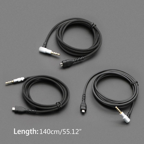 Ersättningsljudkabel för Steelseries Arctis 3 5 7 9x Pro trådlösa hörlurar