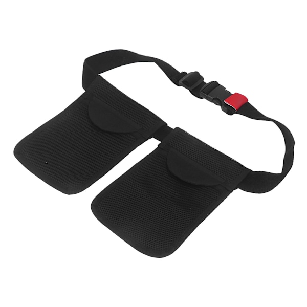 Mastectomy Drain Holder Adjustable Waist Belt Portable with 2 Pocket for Breast Drainage