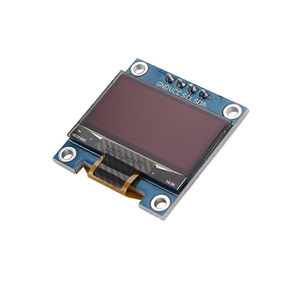 0,96 tum IIC I2C Seriell GND 128X64 OLED LCD LED Display Modul SSD1306 för Arduino Kit