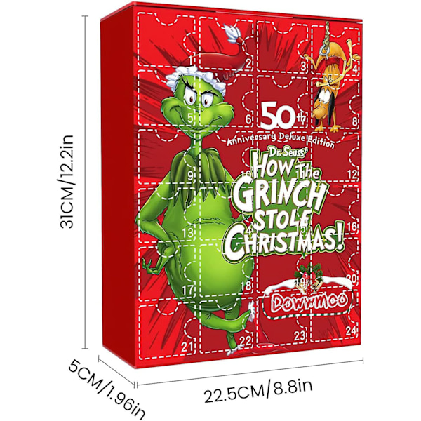 Julekalender Tog Blind Box Julegave 24 Dages Nedtælling