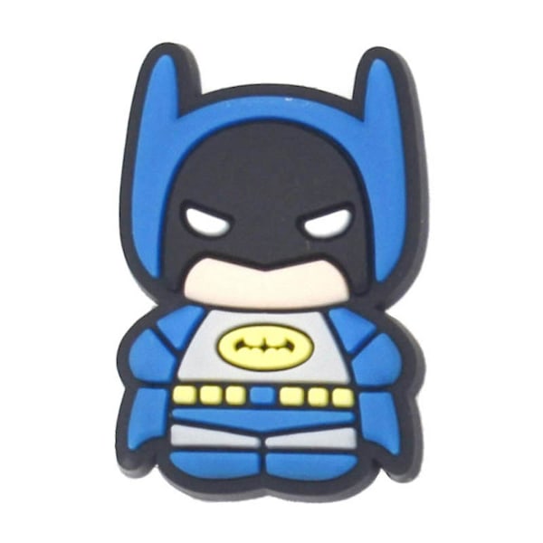 20 kpl/setti Superhero Spiderman Batman -kengänkoristeet tukkeille, koristeet sandaaleille, asusteet lapsille ja aikuisille, juhlien suosikkilahjat