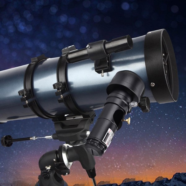 1,25 tum Laser Collimator 2 tums adapter 7 ljusnivåer för Newtonska teleskop