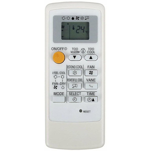 Kompatibel fjernbetjening til aircondition - Til Mp04b Mp04a Mp2b
