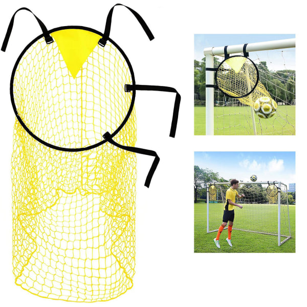 Fodbold Top Bins Net Top Bins Fodboldmål Net Fodboldmål Taske Fodbold Træningsmål Fodbold Top Corner Net Mål Til Børn
