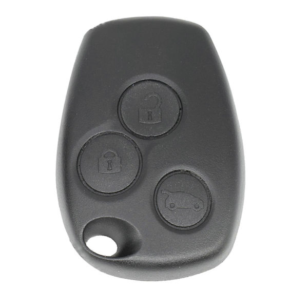 2/3 Knaps-Skifte til Bilnøgle Fjernbetjeningsskal til Renault Clio Trafic Twingo Kangoo Master Modus Dacia Duster Sandero Modus