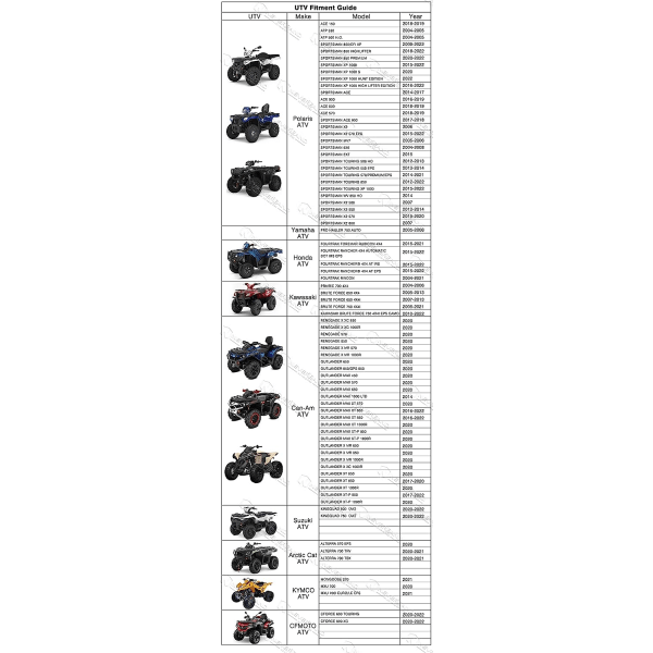 XXXL ATV presenning Støvtett Regntett Kamuflasje