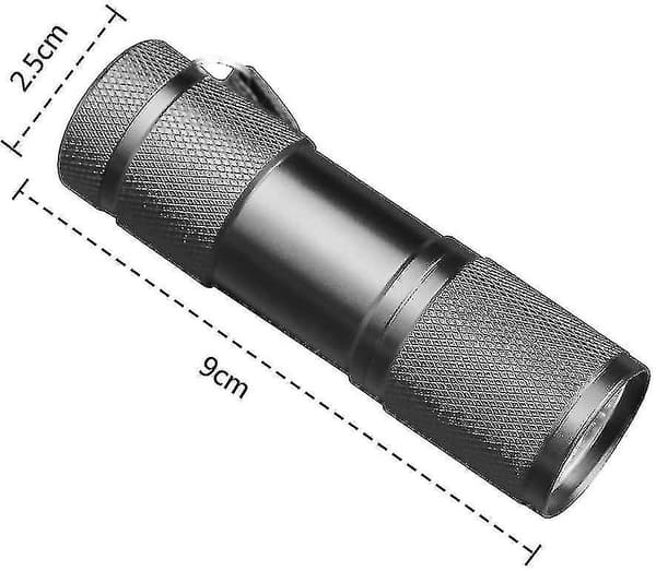 Led Uv-taskulamppu, työvalaisin, taskulamppu, Uv-valo