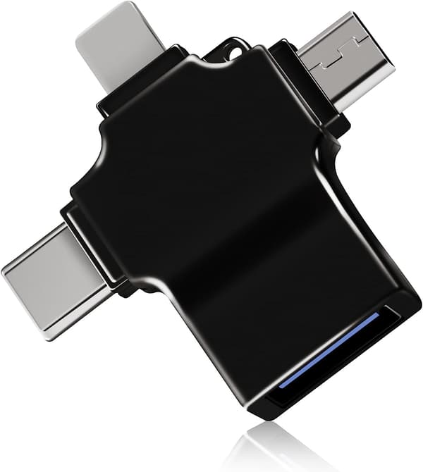 OTG USB 3 yleiskäyttöinen sovitin, Micro/USB C - USB 3.0 -sovitin,