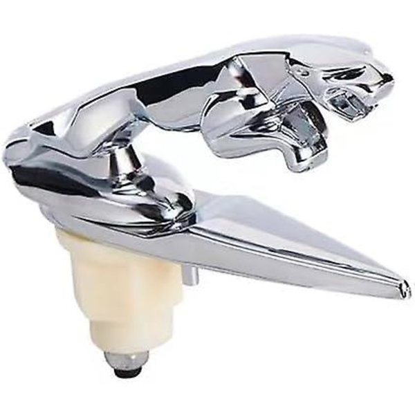 Jaguarin auton konepellin koriste 3D-emblemillä Auton logon auton suojus Kromattu kotkan merkki Auton lisävarusteet Jaguar XF XJ XE XK XKR XFL XJS E:lle Etuajoneuvon konepellin koriste