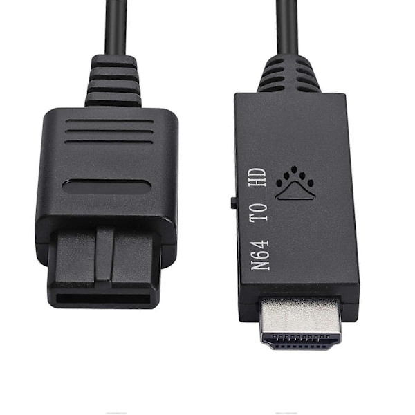 N64 - HDMI-muunnin Nintendo SNES/NGC/SFC/N64 -pelikonsolille, Plug and Play