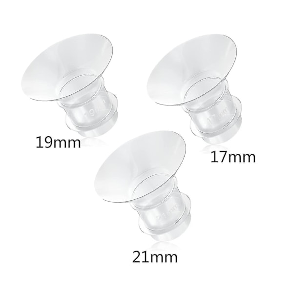 17mm/19mm/21mm Flansindsats Kompatibel med Medela / Willow / Tsrete / Momcozy S9 S10 S12 Hhh