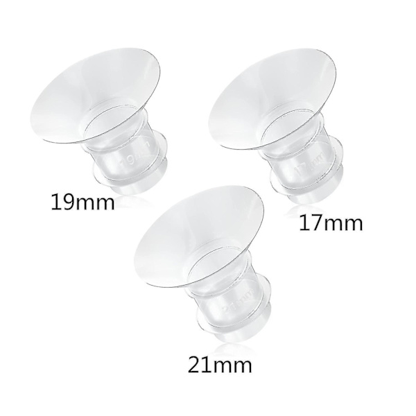 17mm/19mm/21mm Flänsinsats Kompatibel med Medela / Willow / Tsrete / Momcozy S9 S10 S12 Hhh