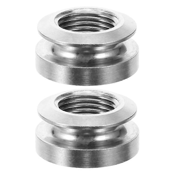 2 stk. Pickup Tail Pin Caps Endpin Tip Strap Buttons Erstatning Gitar Tilbehør