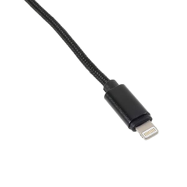 Lyn til 3,5 mm + USB-lading lyd Aux-adapterkabel for iPhone iPad