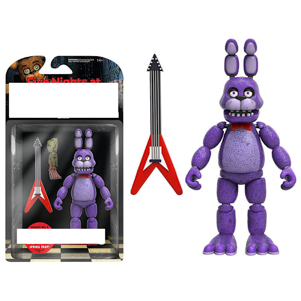 15cm Fnaf Figurer Freddy Bonnie Foxy Chica Fazbear Bjørn Actionfigur Pvc Kolleksjon Nightmare Fredbear Ballong Boy Dukke Modell B