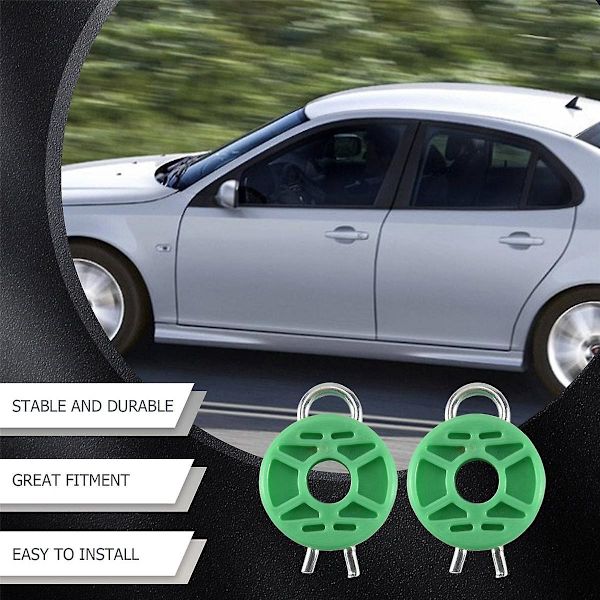 4 x sett Front Power Window Regulator Guide Roller For Saab 9-5 9-3 900