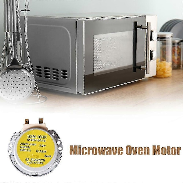 SSM-16HR AC220-240V 3W 50/60Hz 6549W1S011S Synkronmotor för Skivtallrik, Ersättning för LG Mikrovågsugn