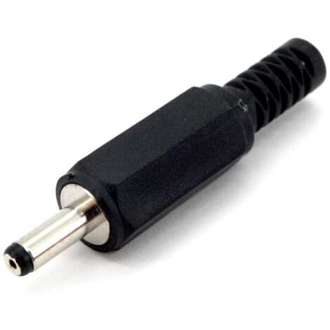DC hannplugg 1,0x3,8x9,0 mm AC strømadapter C-096