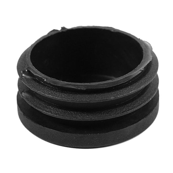 6 Stk Plast Blanking End Cap Pipe Tube Insert Plug Cover 40mm Black