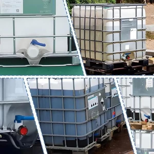 Kran - 1000L Tank - DN40 - IBC Adapter - Universal