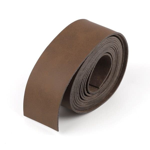 Læderrem Læderrem LYS KAFFE 3,75CM lys kaffe 3,75cm