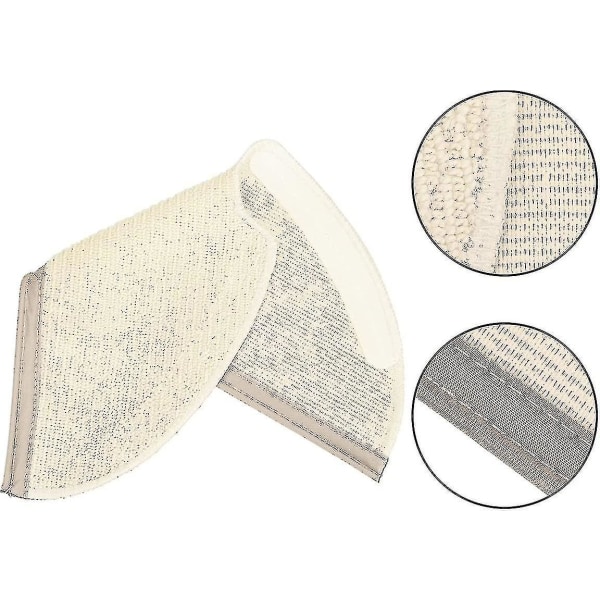 12-pakning rengjøringskluter for Roborock Q7 Max S6 Maxv S5 S50 S51 S55 S6 S5 Max Q7 Max Plus / Q7 Max+ støvsuger, reservedeler mopp for Xia