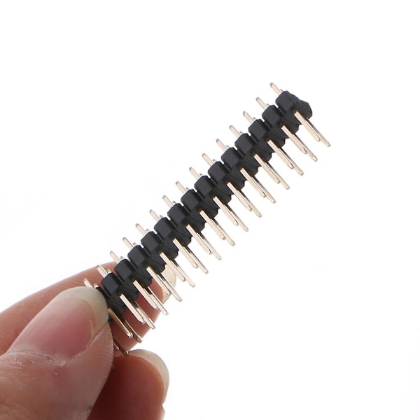 2,54 mm 2x20 Pins Afbrydeligt Dobbelt Han-Header Pin til Raspberry Pi Zero GPIO