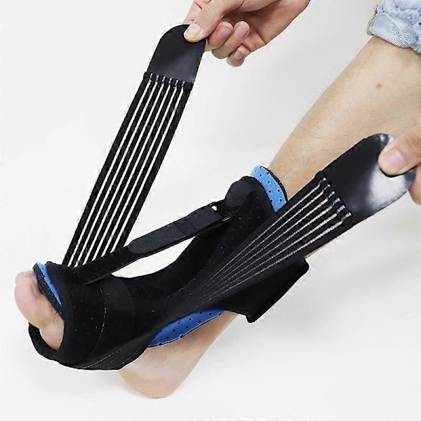 Plantar Fasciitis -yötuki Plantar Fasciitis -oireiden lievittämiseen, säädettävä tuki hierontarullalla