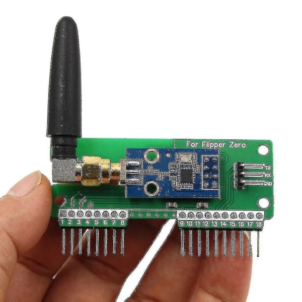 Til Flipper Cc1101 Subghz 433mh Ekstern Subghz Modlule Med Antenne