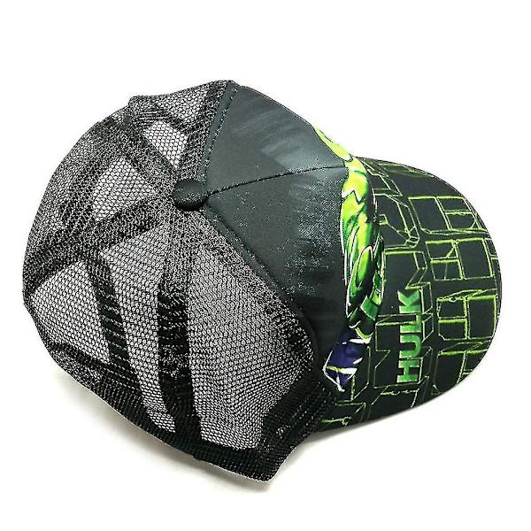Miesten baseball-lippis Hulk urheilulippis rento puuvilla snapback-hattu aurinkosuoja verkko ulkoilma litteälierinen miesten hattu vihreä