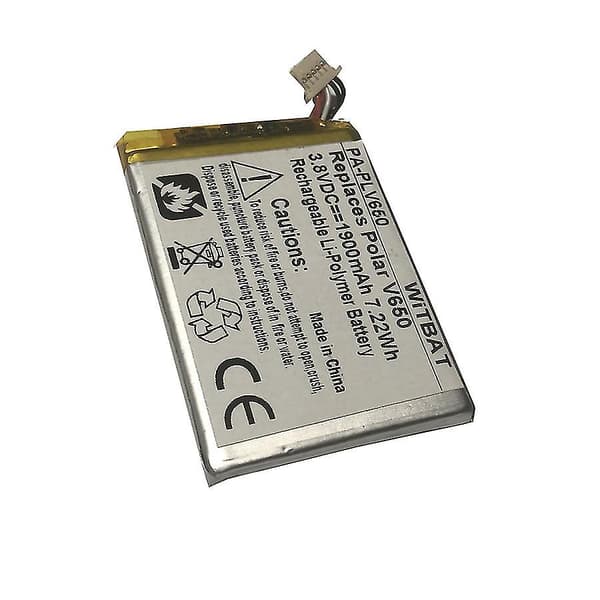 Batteri til Polar V650 GPS cykelcomputer