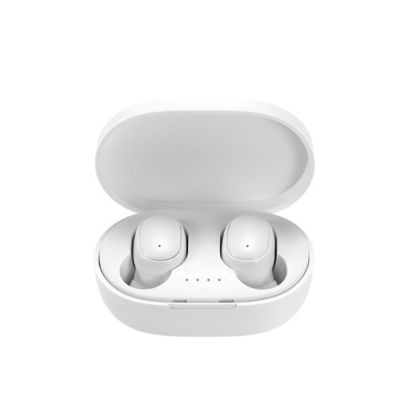 A6S TWS Bluetooth 5.1 trådlösa hörlurar (vita) YIY SMCS.9.27