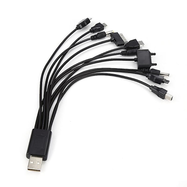 1 stk 10 i 1 Multifunksjonell lader USB-kabler for iPod Motorola Nokia Samsung Lg Sony Ericsson Forbrukerelektronikk Datakabler