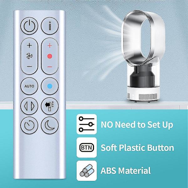 Fjernkontroll erstatning for Dyson Pure Hot + Cool varmevifte luftrenser HP04 HP05 HP07