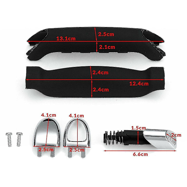 Håndbremshendel + Kabeltrekk Reparasjonssett for Ford Galaxy S-max 2006-2015 6g912783ab 6g91-2783-ab 6g912780pc 1774992 WG