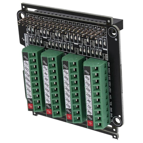 GPIO LED Terminal Block Breakout Board til Raspberry Pi A+ 3A+ B+ 2B 3B 3B+ 4B
