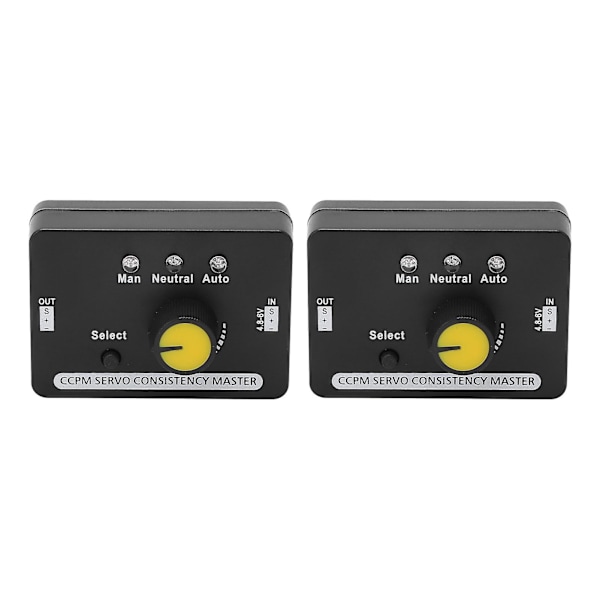 RC-servotesteri, manuaalinen nopeudensäätö, MCU-ohjaus, 2 kpl, servon johdonmukaisuuden pääohjain, moottori DC4.86V