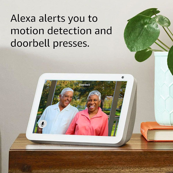 Blink Videodørklokke | To-vejs lyd, HD-video, bevægelses- og ringeapp-alarmer og Alexa-aktiveret - kablet eller trådløs