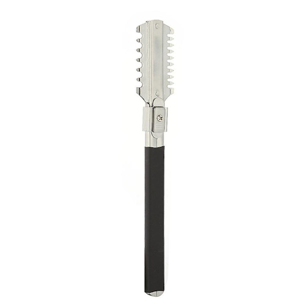 Razor Comb Dobbeltkantet Razor Blades Manuel Hårklipning Tynding Barber Comb